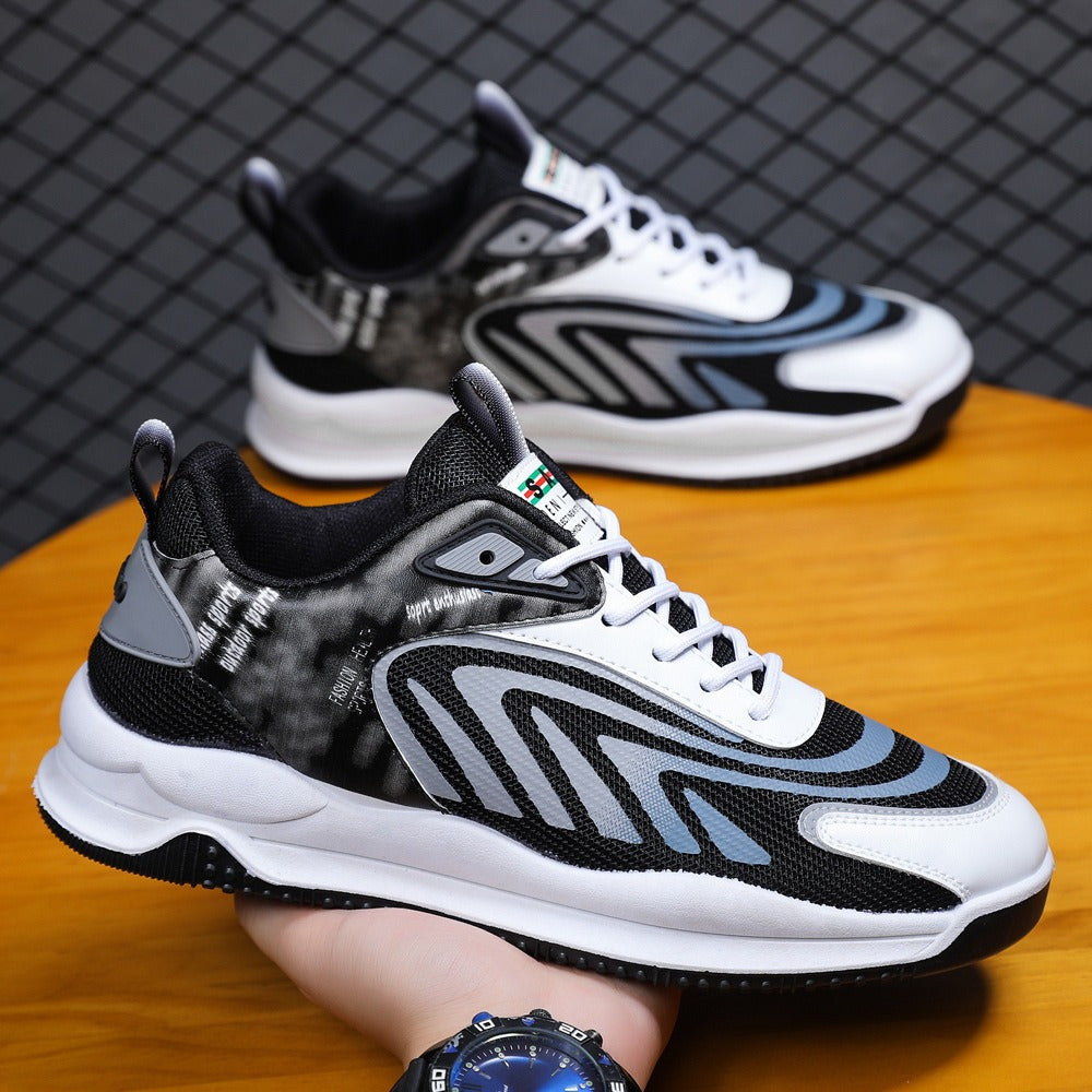 Men's Shoes New Breathable Running Shoes Student Running Casual Shoes Korean Fashion Men's Sports Shoes eprolo