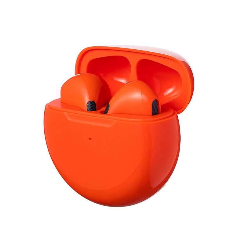Pro6 TWS Touch Control Wireless Headphone Bluetooth 5.0 Earphones Sport Earbuds Music Headset For Iphone Xiaomi phones eprolo