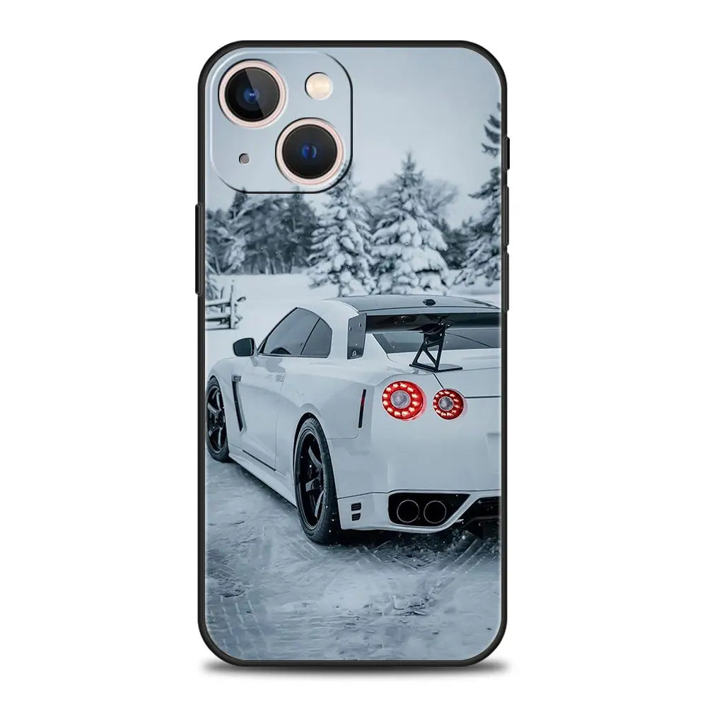 Suitable for iPhone 15 Japanese blue red JDM sports car phone case eprolo