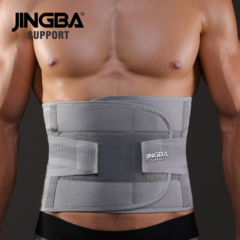 JINGBA SUPPORT fitness sports waist back support belts sweat belt trainer trimmer musculation abdominale Sports Safety factory eprolo