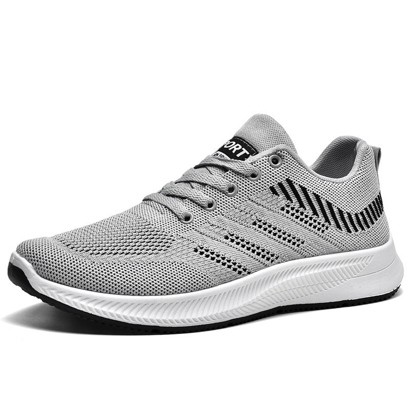 Men's soft soled comfortable running casual shoes Flyknit sports shoes Men's casual shoes eprolo