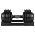 52LBS Adjustable dumbbell steel and plastic eprolo