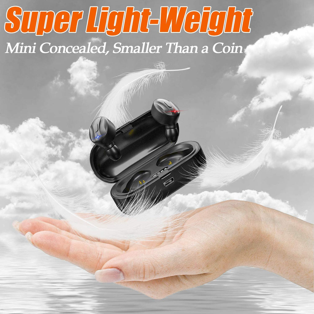 Bluetooth V5.0 Earphones TWS True Wireless Headphones In-Ear Earbuds Waterproof Mini Headsets HiFI Stereo Sports Earpiece eprolo