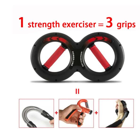 5-20KG Hand Strength Grip Trainer Multifunction Forearm Strength Force Fitness Springs Power Wrist Arm Exerciser Chest Expander eprolo