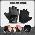 Fitness yoga gloves with half finger iron rubbing anti slip wear-resistant and anti cocoon gloves eprolo