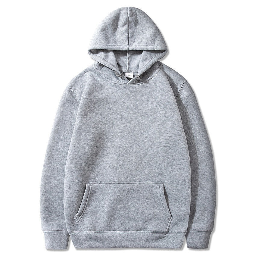 New style sweatshirt with plush hoodie, sports and leisure jacket, autumn and winter men's top, can be printed with logo eprolo