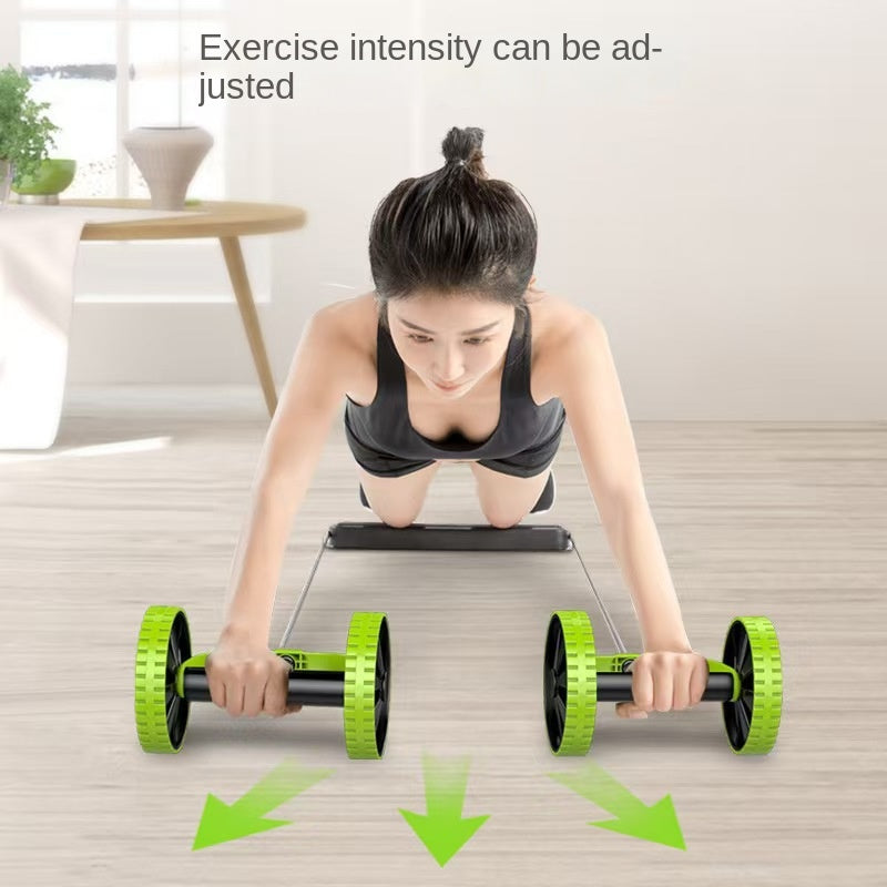 Cross-border Multi-functional Abdominal Trainer Ab Wheel Twist Plate Ab Roller Premium Rotating with Pull Rope Ab Roller eprolo