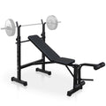 Olympic Weight Bench Bench Press Set with Squat Rack and Bench for Home Gym Full-Body Workout eprolo