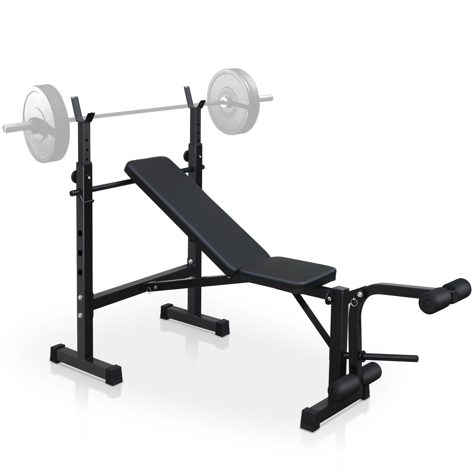 Olympic Weight Bench Bench Press Set with Squat Rack and Bench for Home Gym Full-Body Workout eprolo