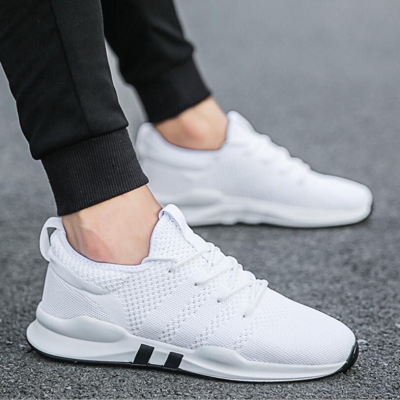Men's Shoes Lightweight Sports Shoes Breathable Non-slip Casual Shoes Adult Shoes Zapatillas Hombre Black eprolo