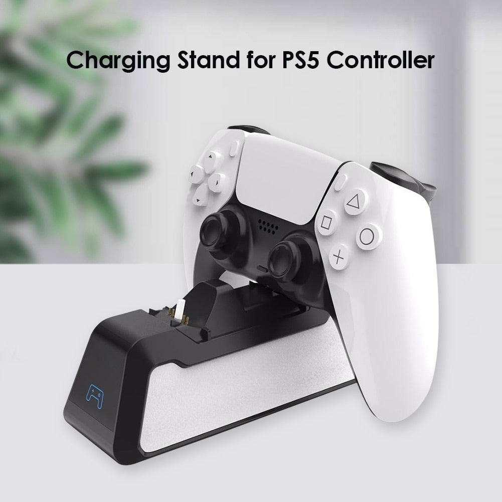 Dual Fast Charger for PS5 Wireless Controller USB 3.1 Type-C Charging Cradle Dock Station for Sony PlayStation5 Joystick Gamepad eprolo