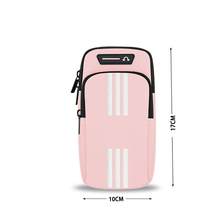 Sports Running Mobile Arm Bag Women's Fitness Wrist Bag Breathable Arm Strap Outdoor Cycling Fitness Arm Cover Men's Handbag eprolo
