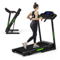 Folding Treadmill with Incline, 3.5HP Home Gym Fitness Workout Jogging Walking 330 LBS Capacity