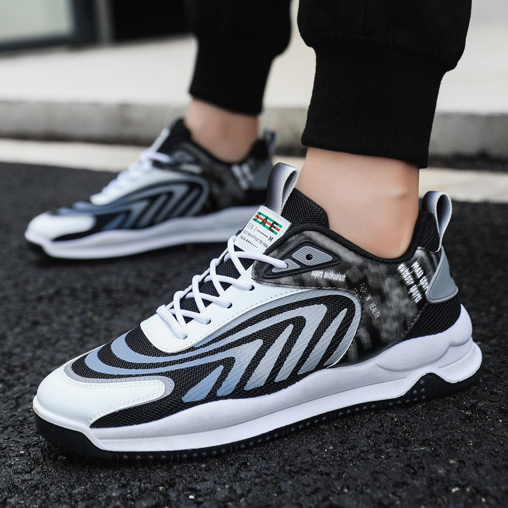 Men's Shoes New Breathable Running Shoes Student Running Casual Shoes Korean Fashion Men's Sports Shoes eprolo