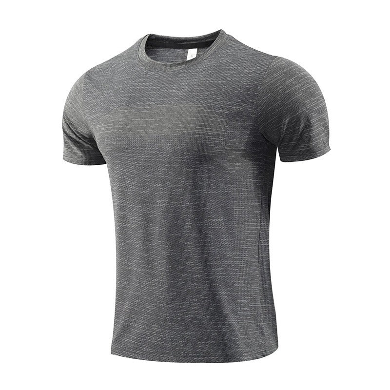 Men's short sleeved sports T-shirt, quick drying clothes, summer running clothes, fitness clothes eprolo