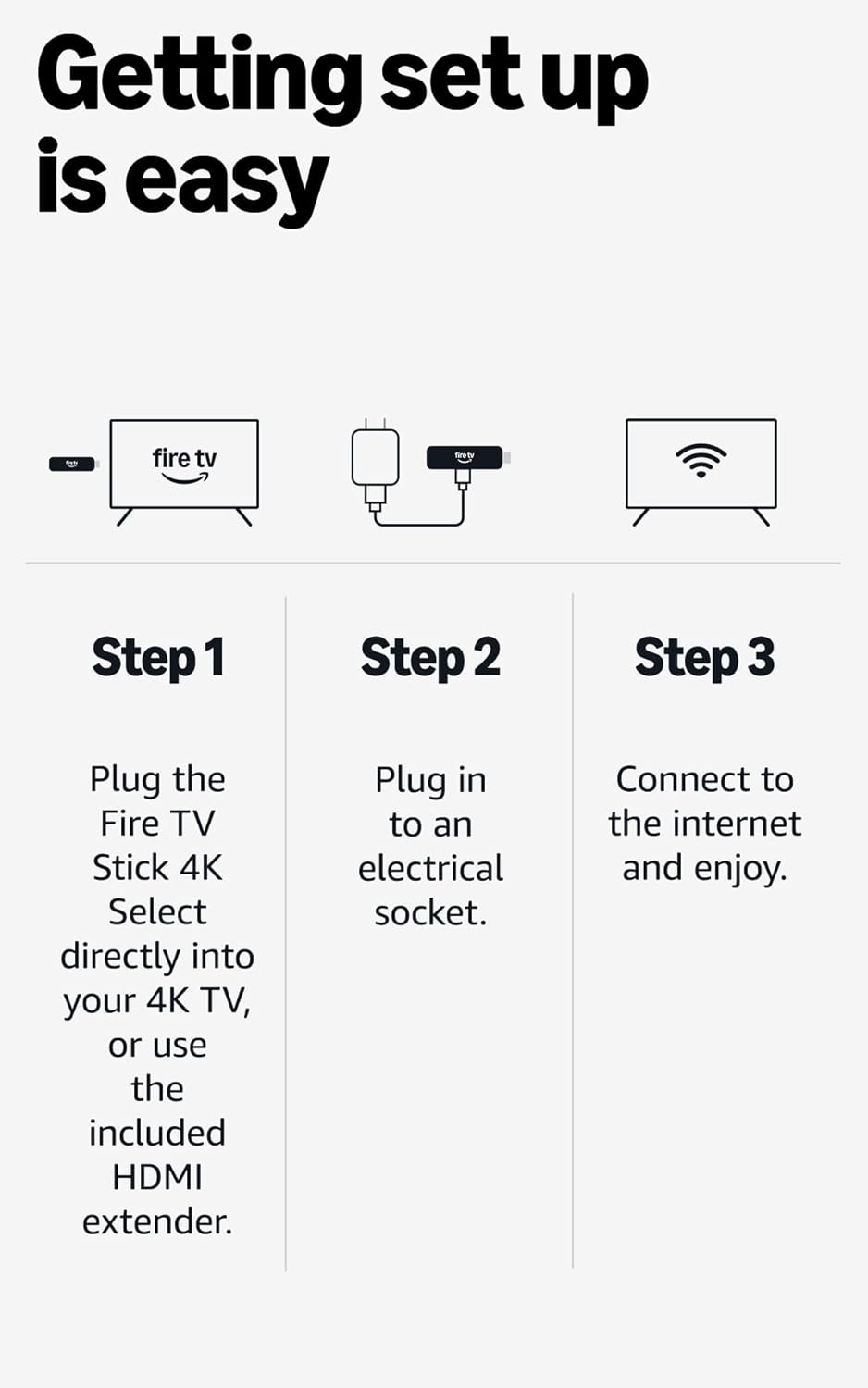 Amazon Fire TV Stick 4K Select (newest gen), start streaming in 4K, hundreds of thousands of films and TV episodes, and free & live TV Derek Enterprises