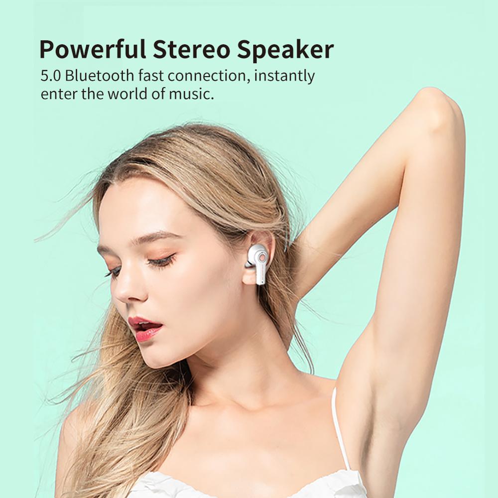 New TWS Bluetooth  5.0 Wireless Earphone Earbouds Sports Earphones  9D HIFI Stereo Noise Cancelling Waterproof Headset eprolo
