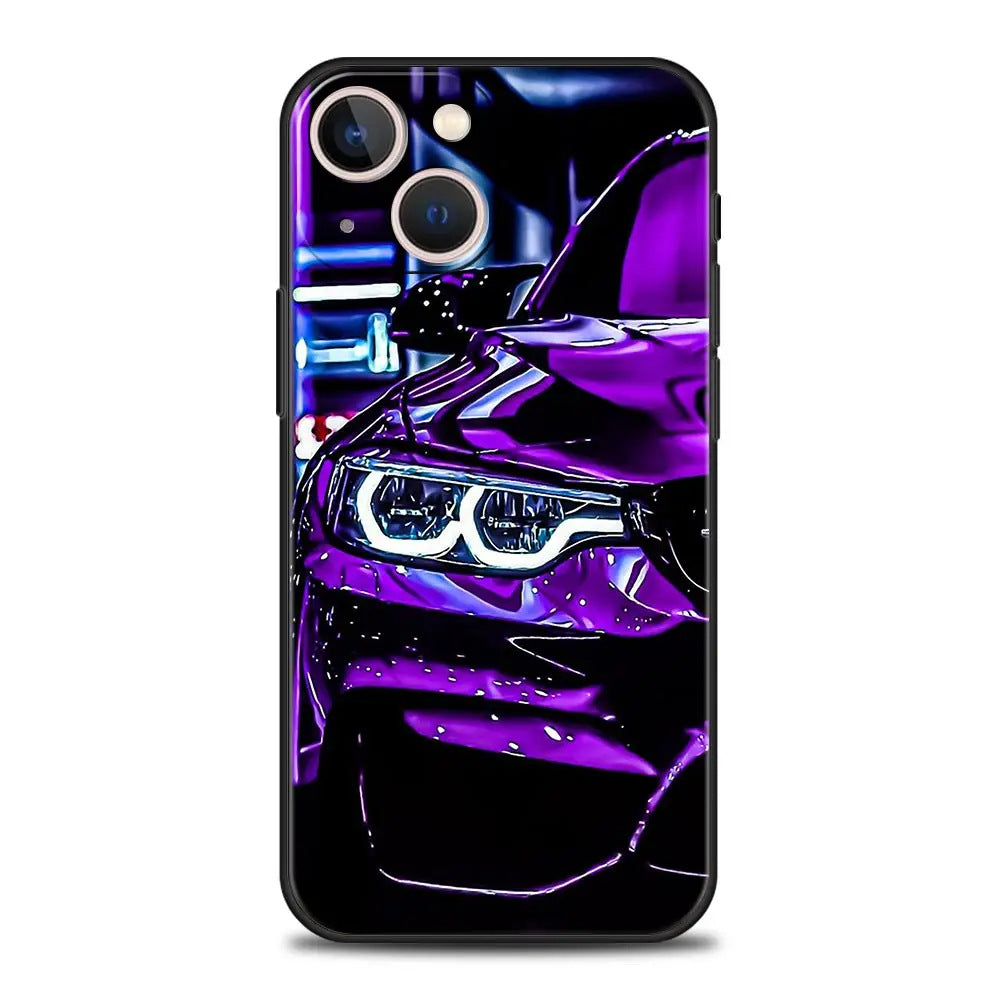 Suitable for iPhone 15 Japanese blue red JDM sports car phone case eprolo