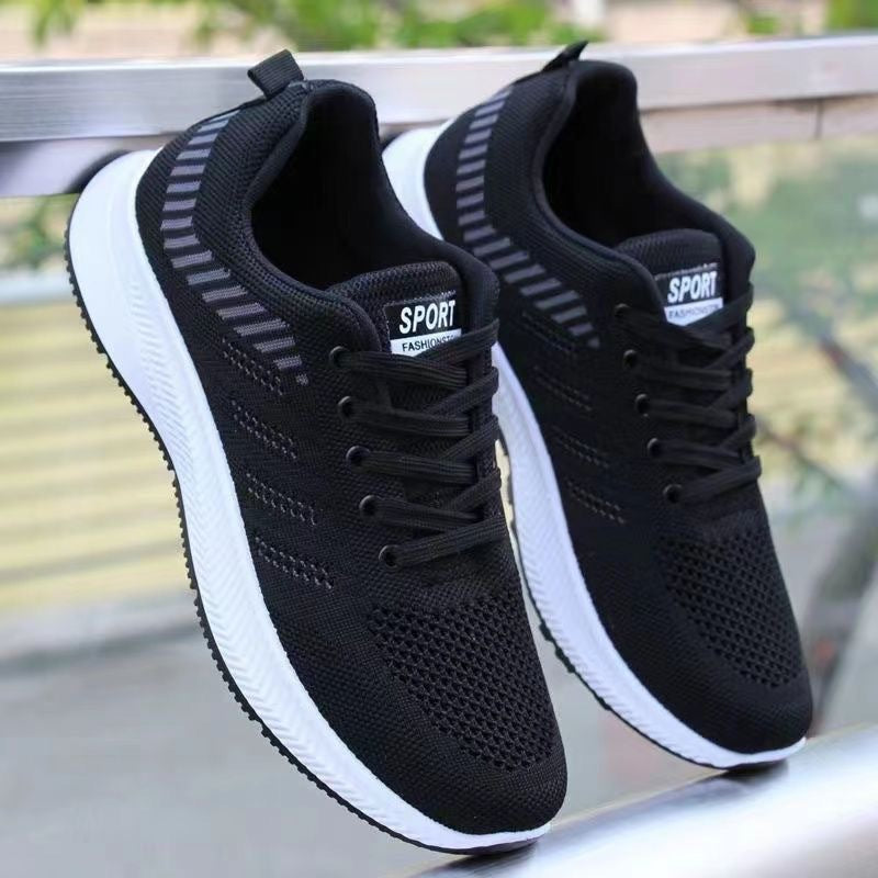 Men's soft soled comfortable running casual shoes Flyknit sports shoes Men's casual shoes eprolo