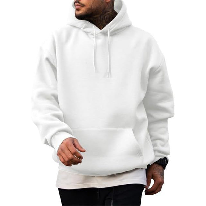 Thick Hoodie Solid Color Hoodie Men's Set Sweatshirt eprolo