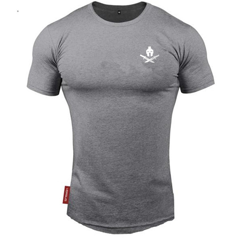 New brand Clothing fitness Running t shirt men O-neck t-shirt cotton bodybuilding Sport shirts tops gym men t shirt eprolo