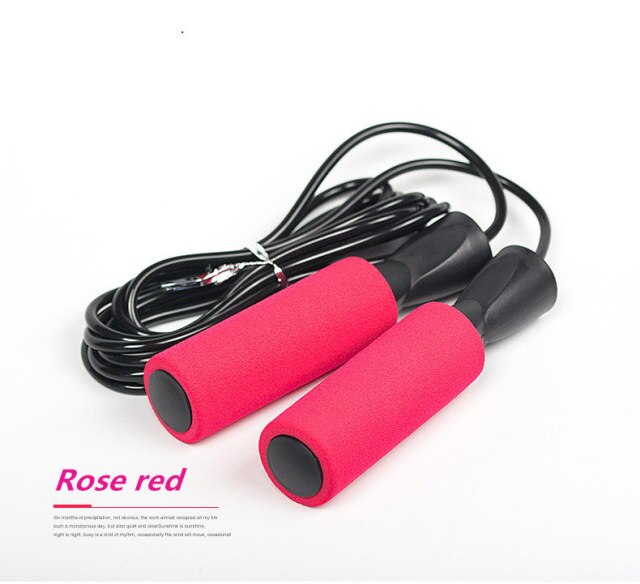 Fitness Crossfit Skipping Ropes corda para pular Speed Jump Rope Body Building Exercise Gym Training eprolo