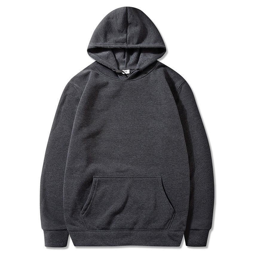New style sweatshirt with plush hoodie, sports and leisure jacket, autumn and winter men's top, can be printed with logo eprolo