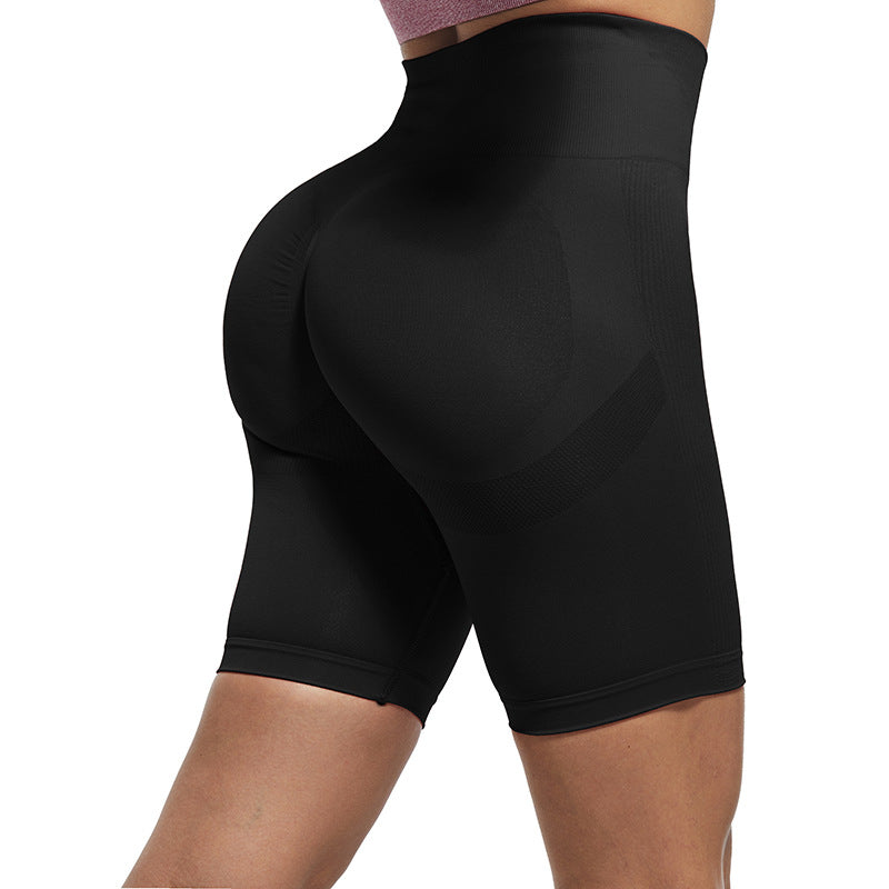 Yoga Pants High Waist Jacquard Sports Pants Women's Quick-Drying Clothes Running Fitness Five-Point Leggings eprolo