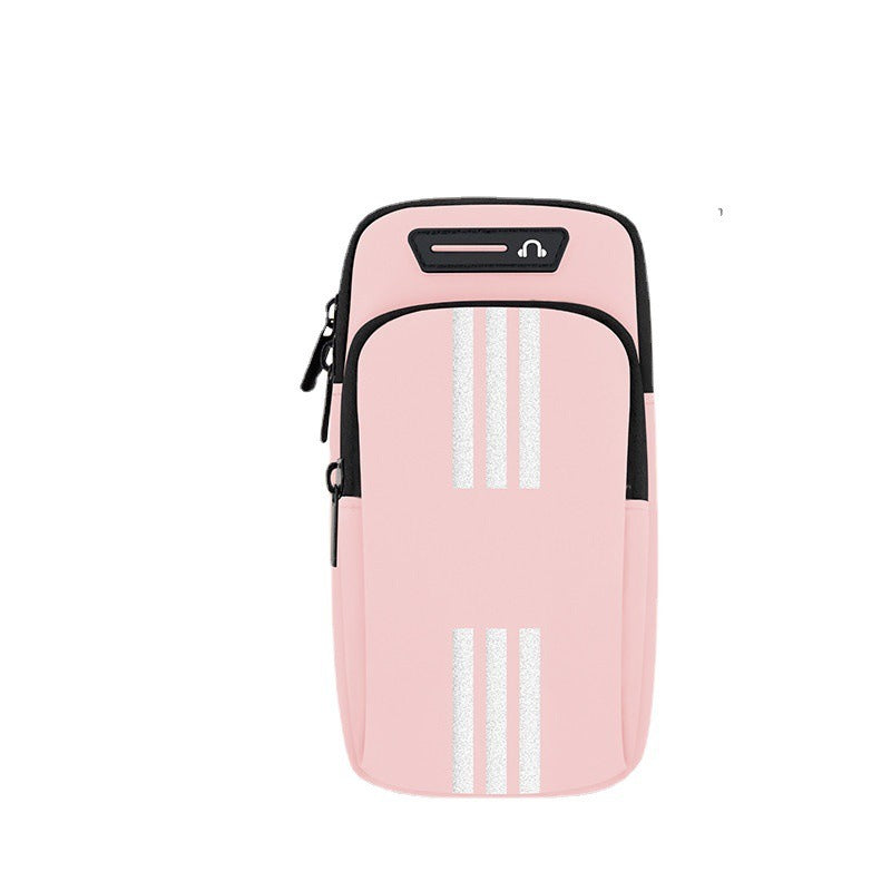 Sports Running Mobile Arm Bag Women's Fitness Wrist Bag Breathable Arm Strap Outdoor Cycling Fitness Arm Cover Men's Handbag eprolo