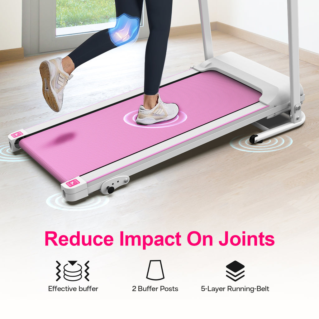 Foldable Treadmill 2.5HP Electric Folding Treadmill Running Walking Machine for Home Gym, Max 265 LBS Weight Capacity eprolo