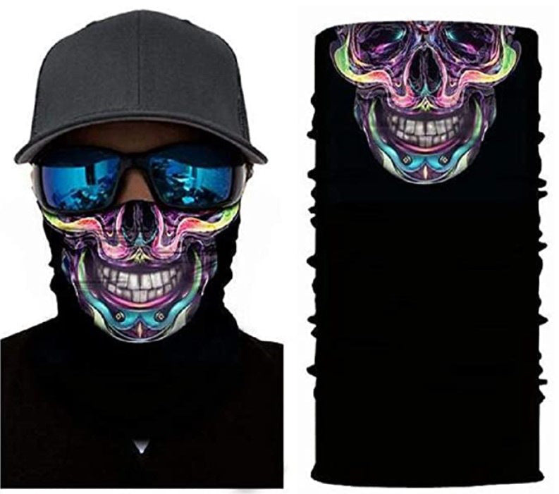 Skull 3D Printing Multipurpose Insect Mask Sports Outdoor Wristband Beanie Magic Bandana eprolo