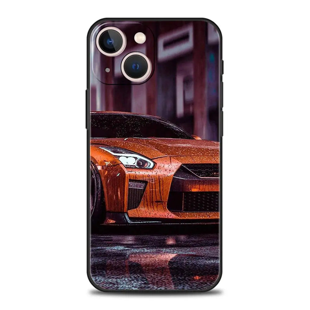 Suitable for iPhone 15 Japanese blue red JDM sports car phone case eprolo