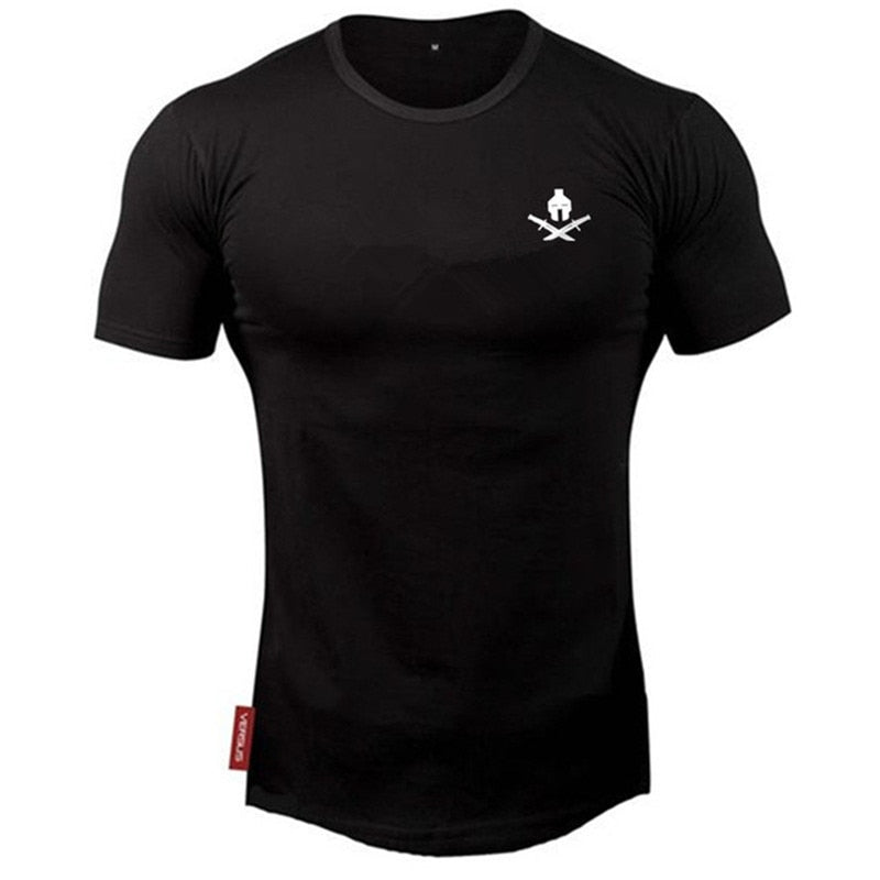 New brand Clothing fitness Running t shirt men O-neck t-shirt cotton bodybuilding Sport shirts tops gym men t shirt eprolo