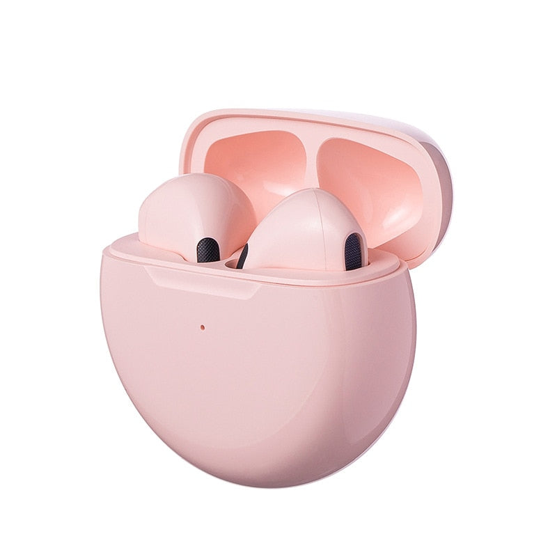 Pro6 TWS Touch Control Wireless Headphone Bluetooth 5.0 Earphones Sport Earbuds Music Headset For Iphone Xiaomi phones eprolo