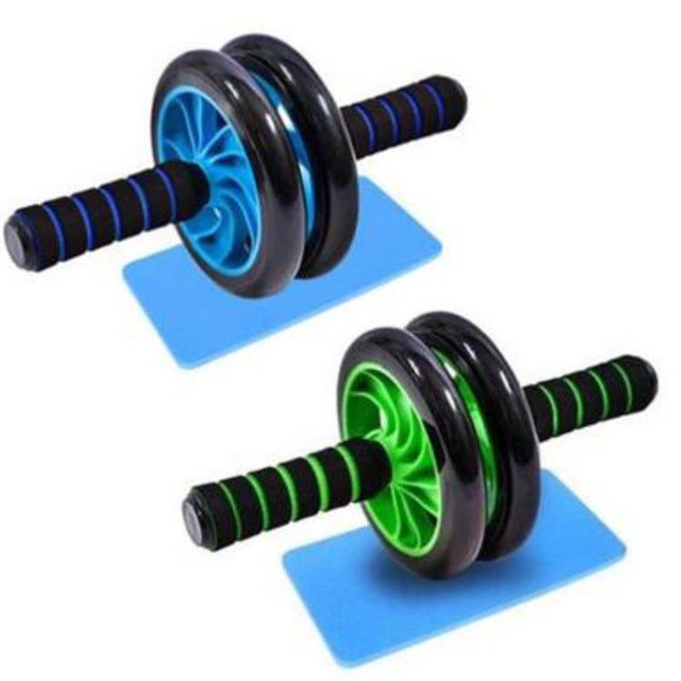 Abdominal Exercise Roller - Classic Dual Wheel with Foam Handles - Includes Extra Thick Knee Pad eprolo