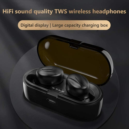 Bluetooth V5.0 Earphones TWS True Wireless Headphones In-Ear Earbuds Waterproof Mini Headsets HiFI Stereo Sports Earpiece eprolo