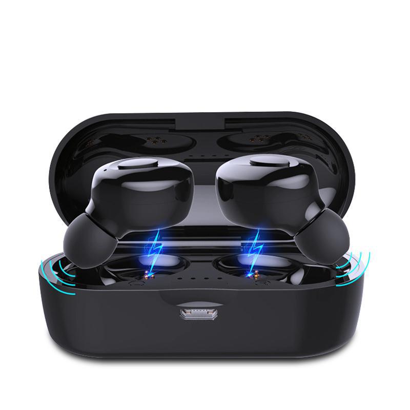 Bluetooth V5.0 Earphones TWS True Wireless Headphones In-Ear Earbuds Waterproof Mini Headsets HiFI Stereo Sports Earpiece eprolo