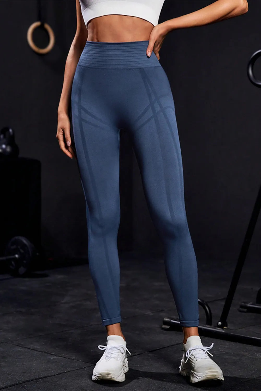 Wide Waistband High Waist Active Leggings eprolo