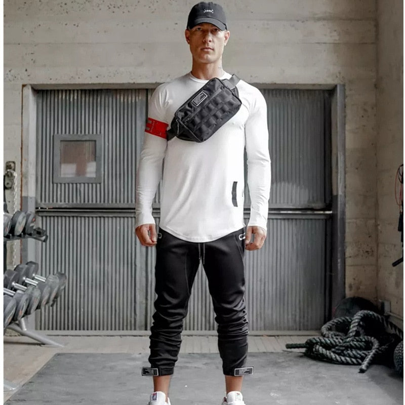New Sport Shirt Men Long Sleeve Quick Dry Sport Top Solid Crossfit t shirt Gym Fitness Running Shirt Workout Jersey Rashgard Men eprolo