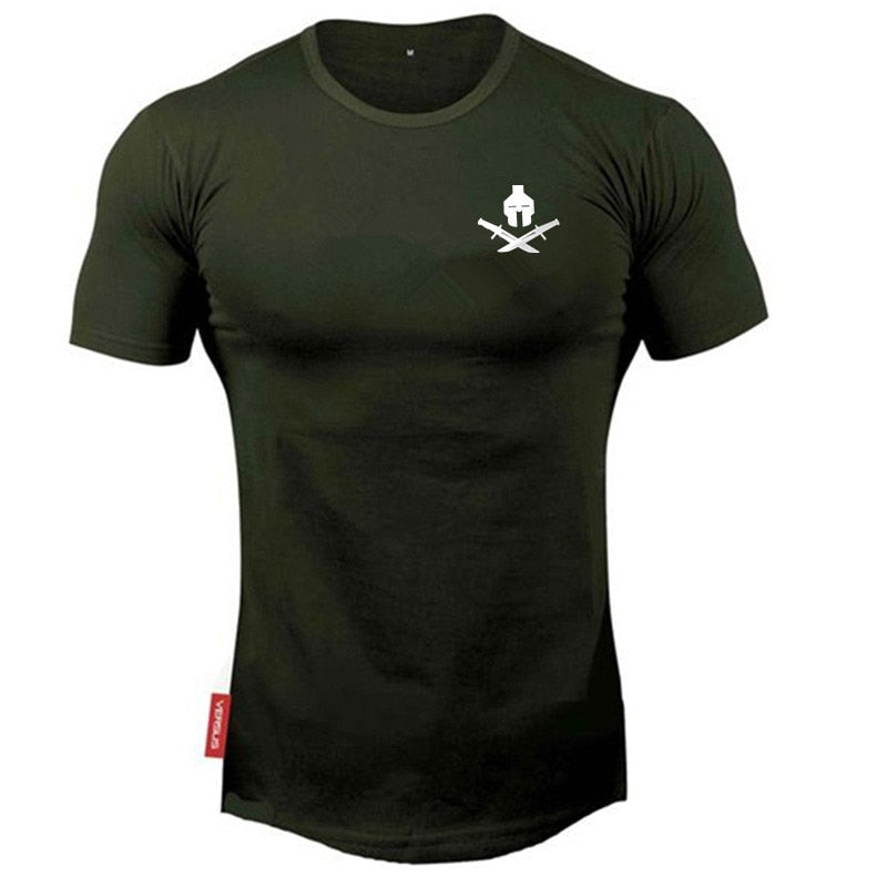 New brand Clothing fitness Running t shirt men O-neck t-shirt cotton bodybuilding Sport shirts tops gym men t shirt eprolo