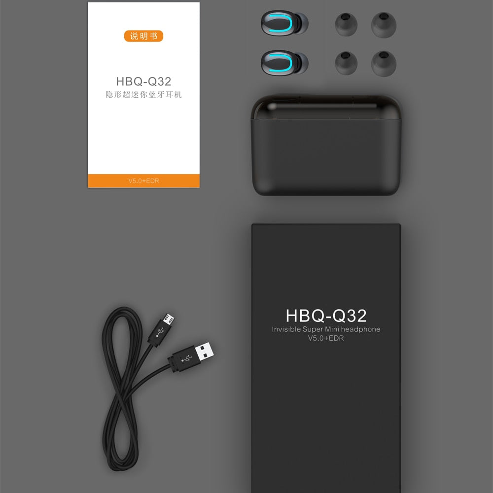 Bluetooth 5.0 Earphones TWS Wireless Headphones Blutooth Earphone Handsfree Headphone eprolo