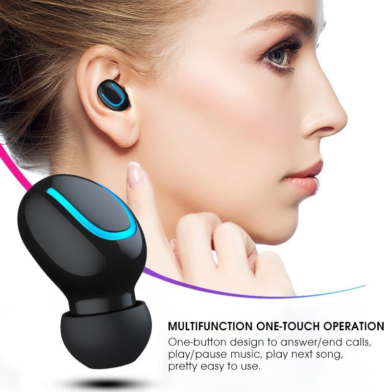 Bluetooth 5.0 Earphones TWS Wireless Headphones Blutooth Earphone Handsfree Headphone eprolo