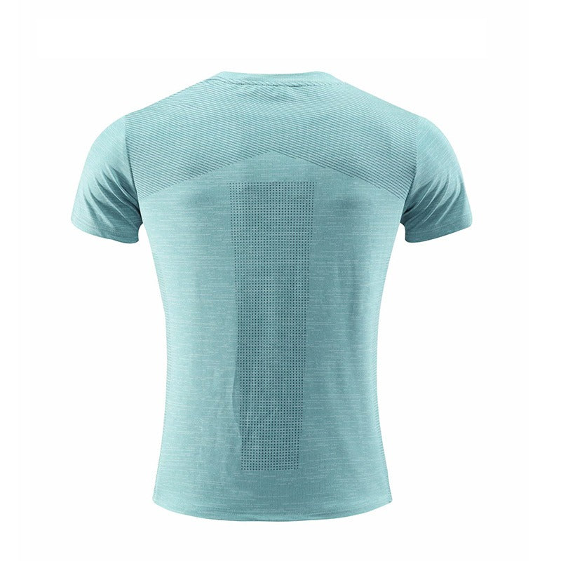 Men's short sleeved sports T-shirt, quick drying clothes, summer running clothes, fitness clothes eprolo