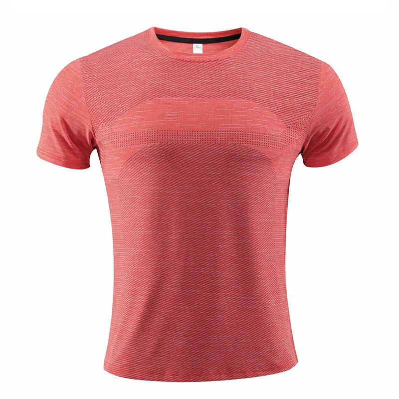 Men's short sleeved sports T-shirt, quick drying clothes, summer running clothes, fitness clothes eprolo