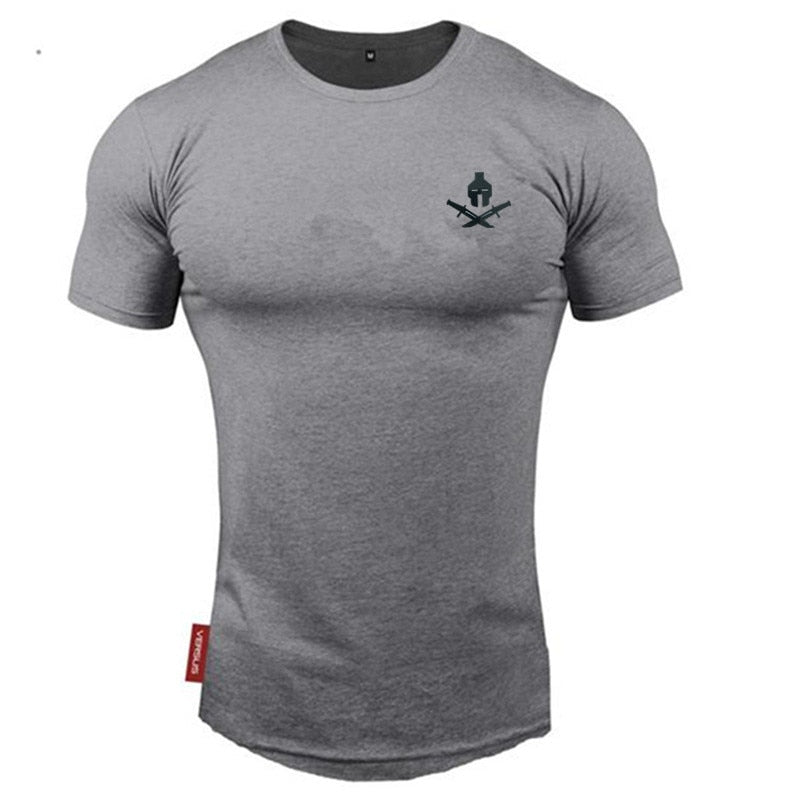 New brand Clothing fitness Running t shirt men O-neck t-shirt cotton bodybuilding Sport shirts tops gym men t shirt eprolo