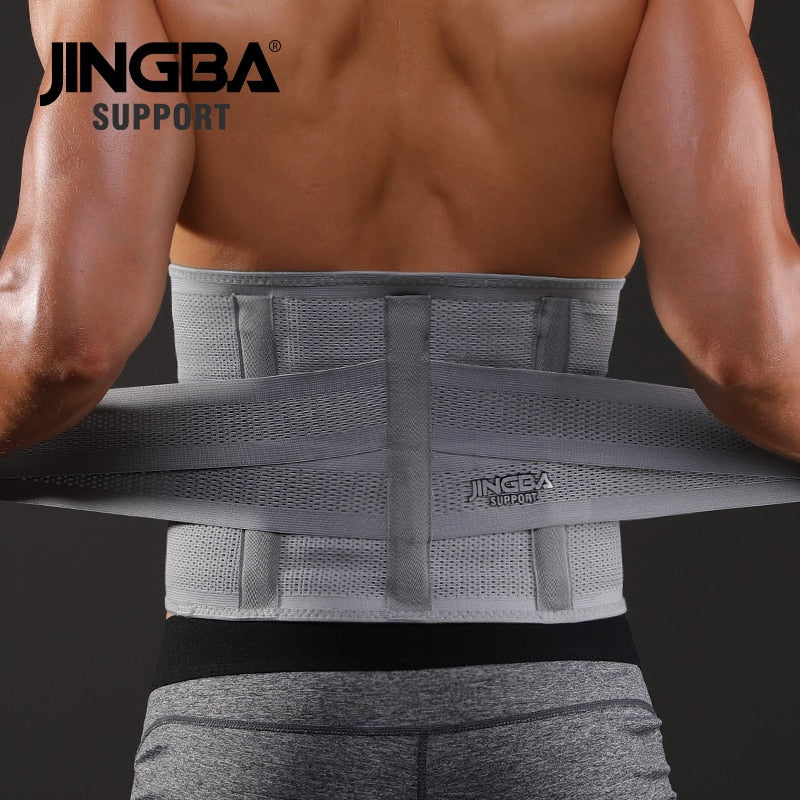 JINGBA SUPPORT fitness sports waist back support belts sweat belt trainer trimmer musculation abdominale Sports Safety factory eprolo