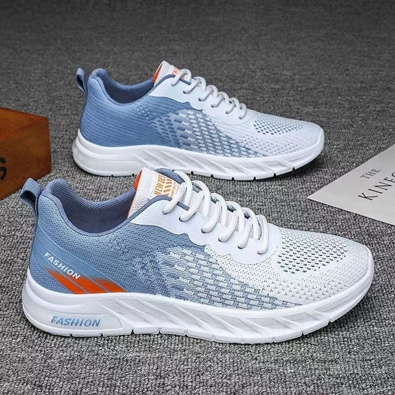 Men's shoes, new summer sports and leisure shoes, breathable and odor resistant mesh shoes, trendy and versatile running shoes eprolo