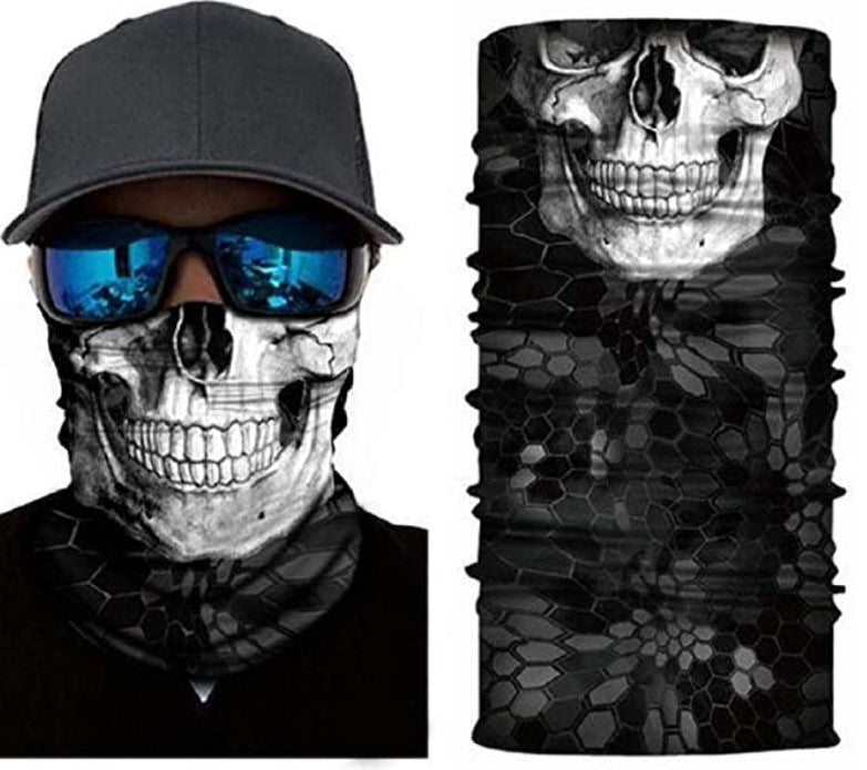 Skull 3D Printing Multipurpose Insect Mask Sports Outdoor Wristband Beanie Magic Bandana eprolo
