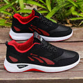Men's shoes, trendy shoes, spring and summer waterproof and anti slip shoes, new casual shoes, soft soled running shoes, black mesh sports shoes for m eprolo