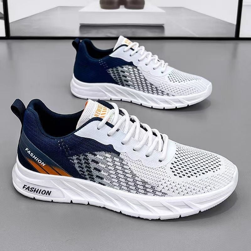 Men's shoes, new summer sports and leisure shoes, breathable and odor resistant mesh shoes, trendy and versatile running shoes eprolo
